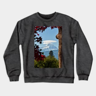 Mount Hood Close Up Crewneck Sweatshirt